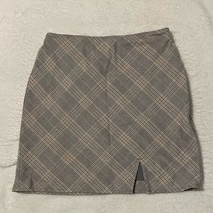 abercrombie & fitch plaid skirt
